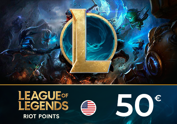 League of Legends Riot Points 50 USD League of Legends Riot Points 50 USD