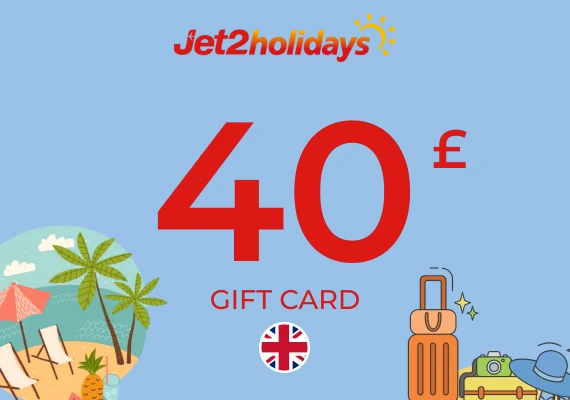 Jet2Holidays Gift Card 40 GBP