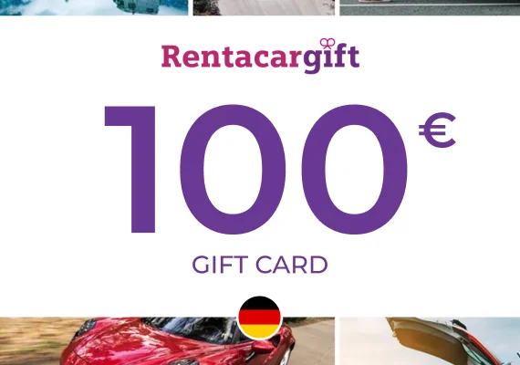 RentacarGift Gift Card 100 EUR