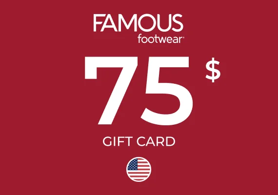 Famous Footwear Gift Card 75 USD Key - UNITED STATES
