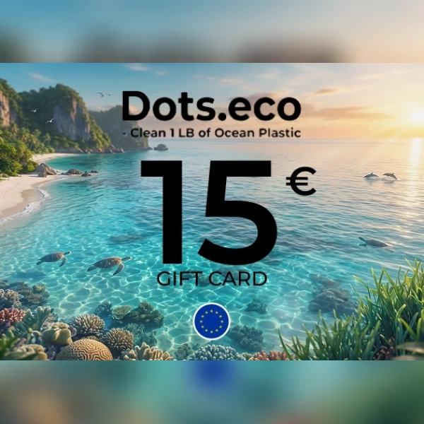 Dots.eco - Clean 1 LB of Ocean Plastic Gift Card 15 EUR Key - EU