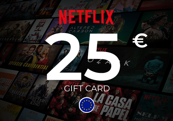 Netflix Gift Card 25 EUR Netflix Gift Card 25 EUR