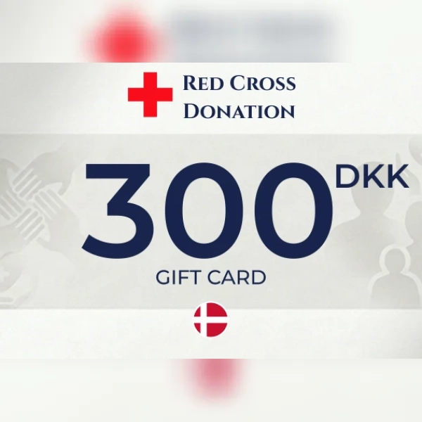 Red Cross Donation Gift Card 300 DKK Key - DENMARK