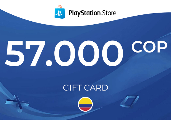 PlayStation Gift Card PSN COP CO 57000 COP