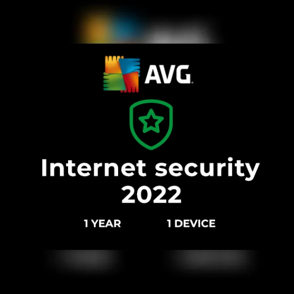 AVG Internet Security 2022 1 Year 1 Device Key - GLOBAL