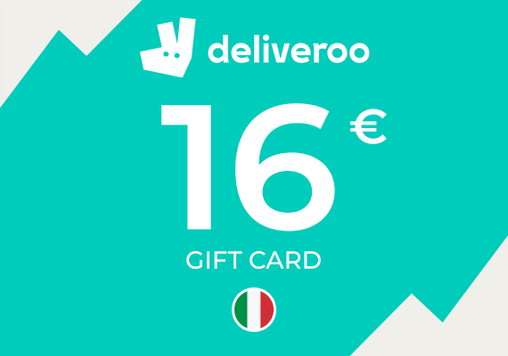 Deliveroo Gift Card 16 EUR Key - ITALY