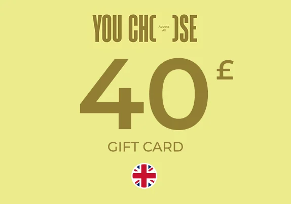 YouChoose All Access Digital Gift Card 40 GBP