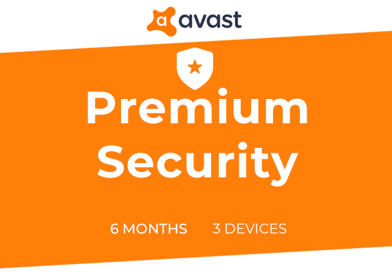Avast Premium Security 3 Devices 6 Months Avast Premium Security 3 Devices 6 Months