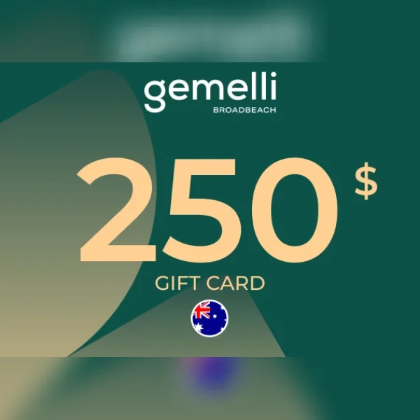 Gemelli Broadbeach Gift Card 250 AUD Key - AUSTRALIA