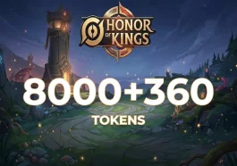 Honor of Kings - 8000 + 360 Tokens