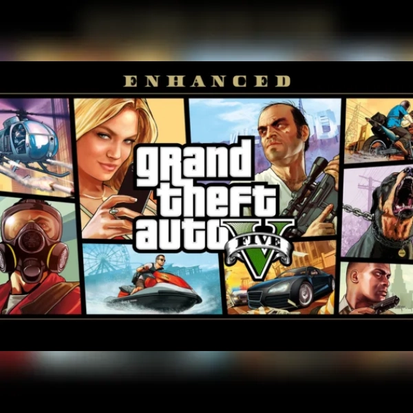 Grand Theft Auto V Enhanced (PC) Rockstar Games Launcher Key - GLOBAL