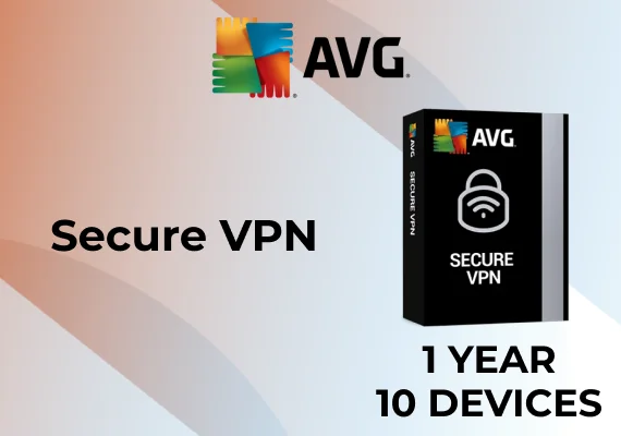 AVG Secure VPN Key (1 Year / 10 Devices)  - GLOBAL AVG Secure VPN Key (1 Year / 10 Devices)  - GLOBAL