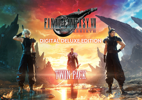 FINAL FANTASY VII REMAKE & REBIRTH Digital Deluxe Twin Pack (PC) FINAL FANTASY VII REMAKE & REBIRTH Digital Deluxe Twin Pack (PC)