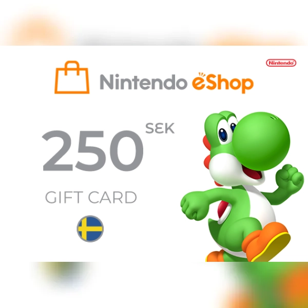 Nintendo Eshop Cards Nintendo Eshop Card 250 Sek Key - Sweden