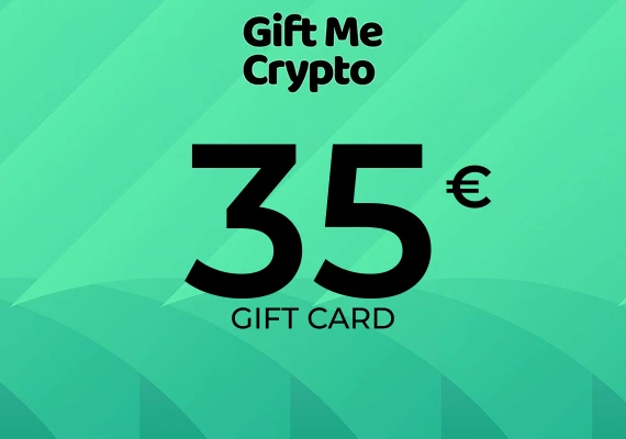 Gift Me Crypto Gift Card 35 EUR