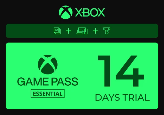  Xbox Game Pass Core (Essential) 14 days Trial