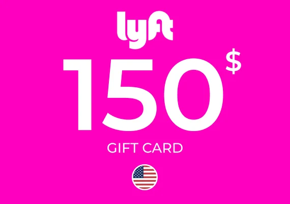 Lyft USD Gift Card 150 USD