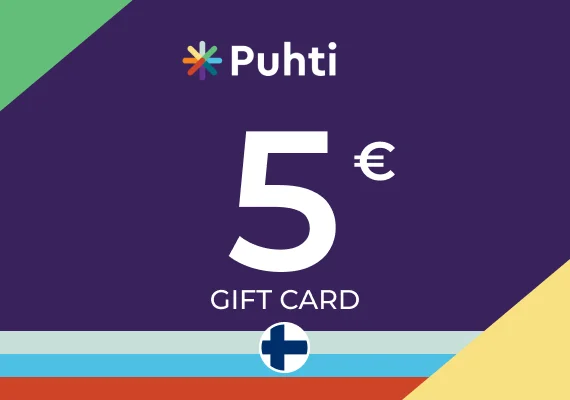 Puhti Gift Card 5 EUR