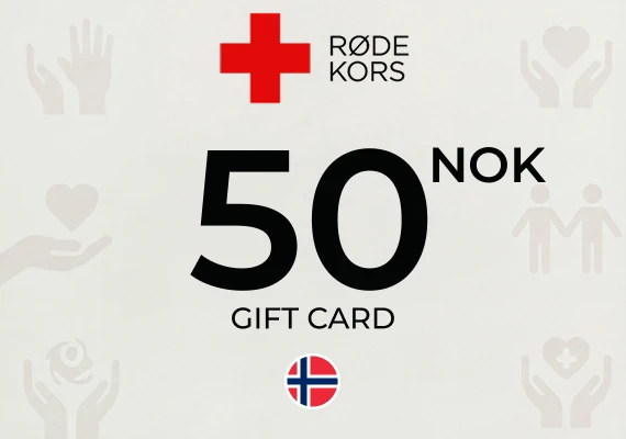 Røde Kors Donation Gift Card 50 NOK