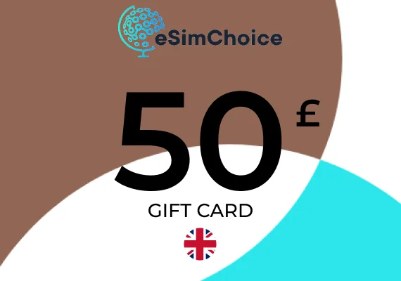 eSimChoice Gift Card 50 GBP