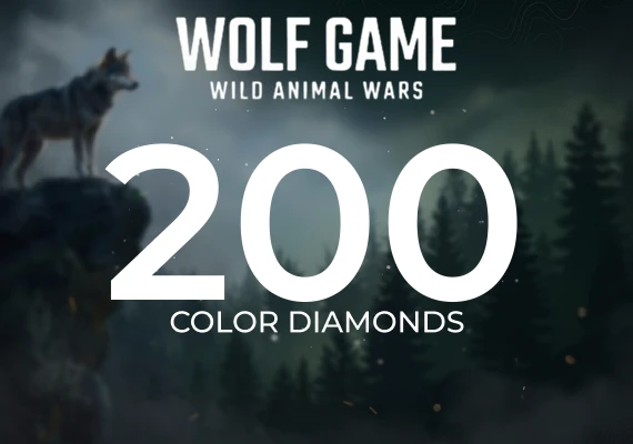 Wolf Game: Wild Animal Wars Color - 200 Color Diamonds