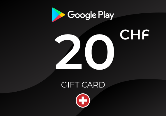 Google Play Gift Card 20 CHF