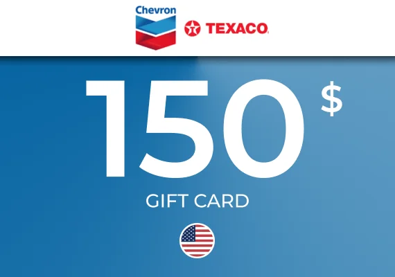 Chevron and Texaco USA Gift Card 150 USD