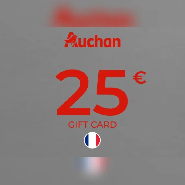 Auchan Gift Card 25 EUR Key - FRANCE