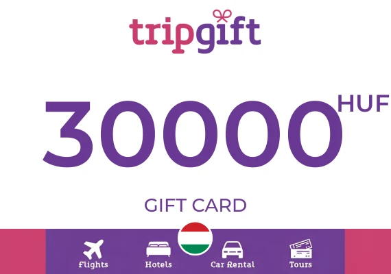 TripGift Gift Card 30000 HUF