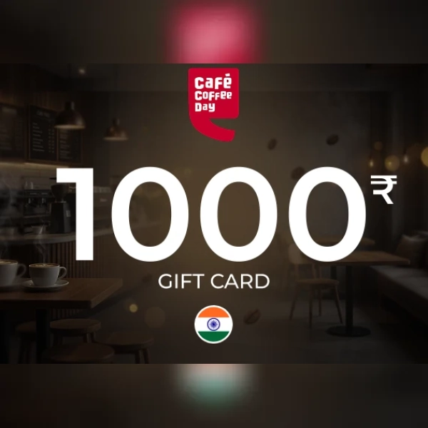 Cafe Coffee Day Gift Card 1000 INR Key – INDIA