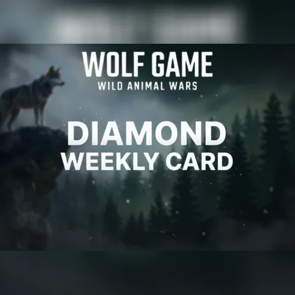 Wolf Game: Wild Animal Wars - Diamond Weekly Card Direct Top-Up - GLOBAL