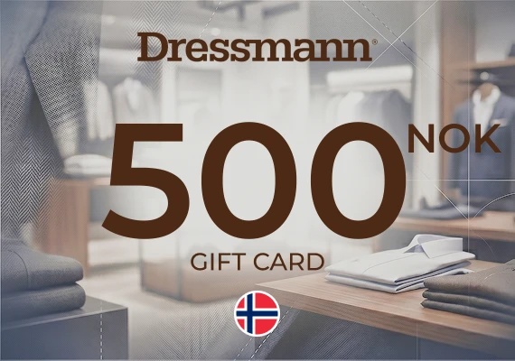 Dressmann Gift Card 500 NOK