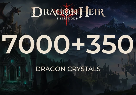 Dragonheir: Silent Gods - 7000 +350 Dragon Crystal