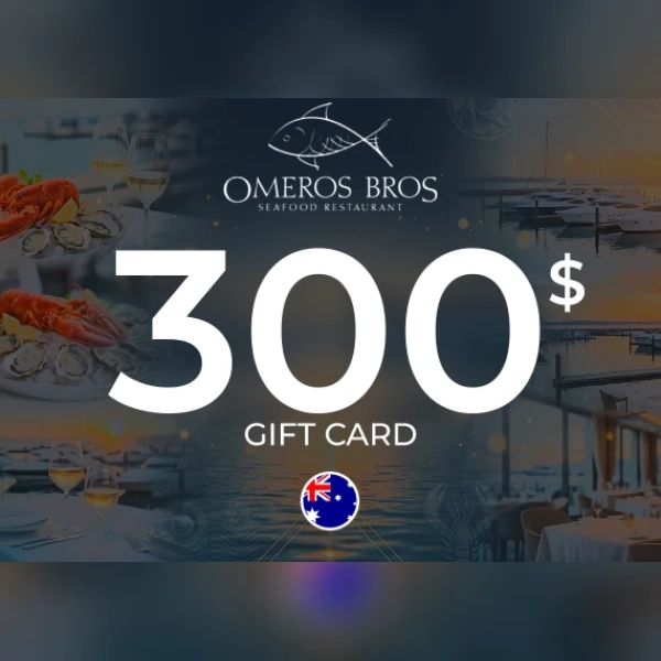 Omeros Bros Gift Card 300 AUD Key - AUSTRALIA
