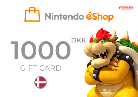 Nintendo eShop Card 1000 DKK