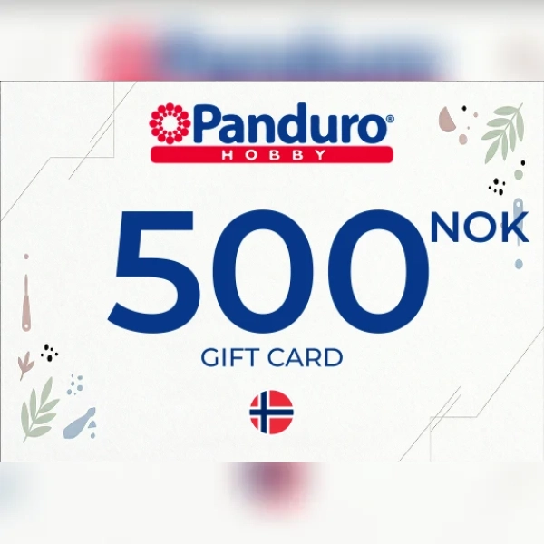 Panduro Hobby Gift Card 500 NOK Key - NORWAY