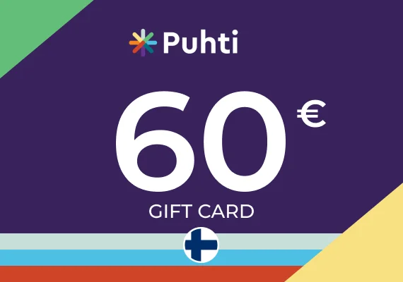 Puhti Gift Card 60 EUR