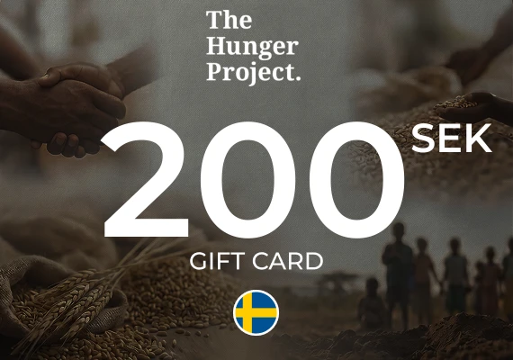 Hungerprojektet Gift Card 200 SEK