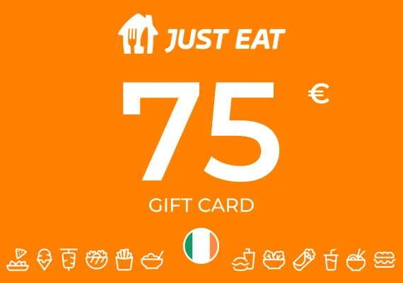 Just Eat Gift Card 75 EUR