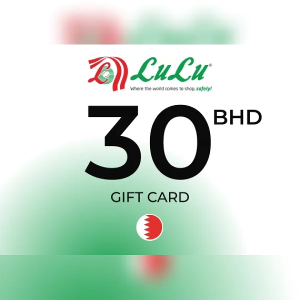 LuLu Hypermarket Gift Card 30 BHD Key - BAHRAIN