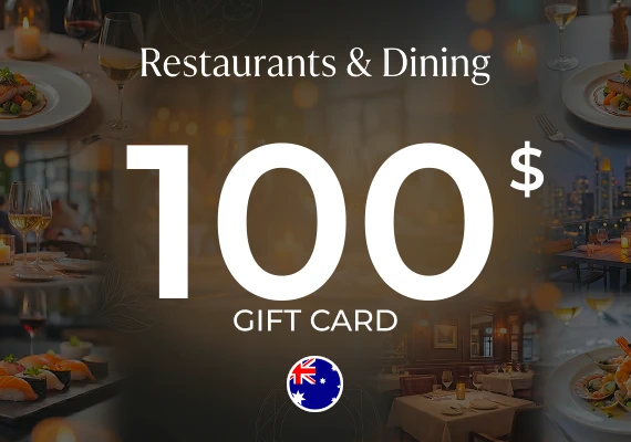 Restaurants & Dining Gift Card 100 AUD