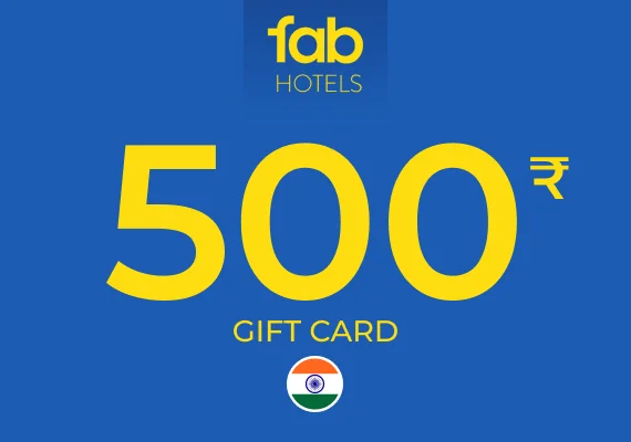 Fab Hotels Gift Card 500 INR