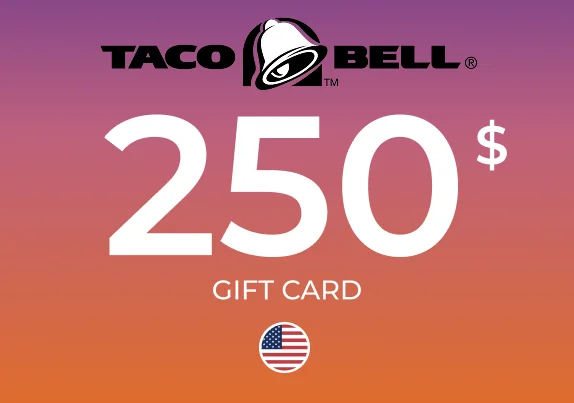 Taco Bell Gift Card 250 USD Key - UNITED STATES