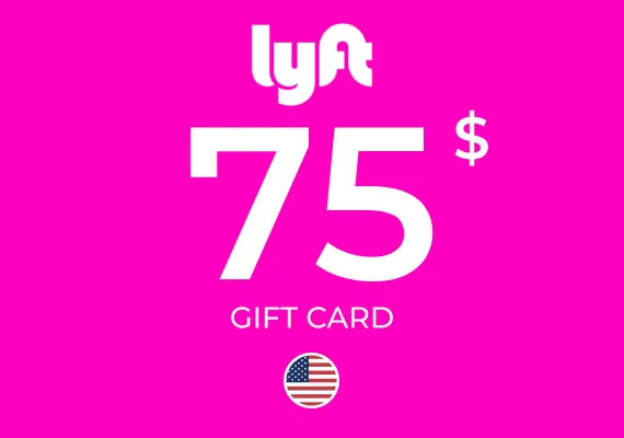 Lyft Gift Card 75 USD