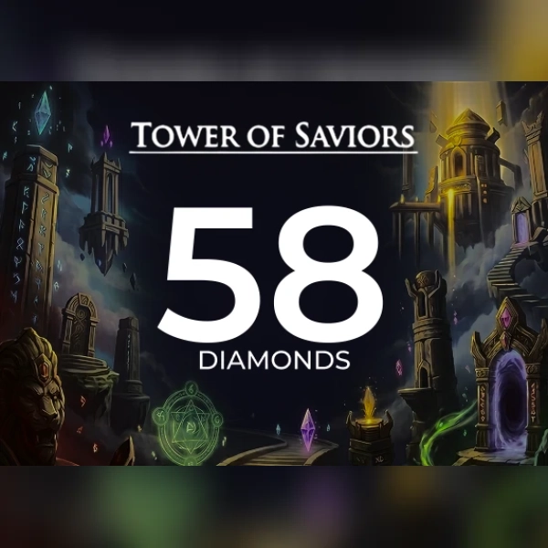 Tower of Saviors - 58 Diamonds Direct Top-Up - GLOBAL