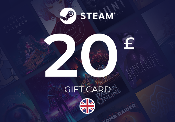 Steam Wallet Gift Card 20 GBP Steam Wallet Gift Card 20 GBP