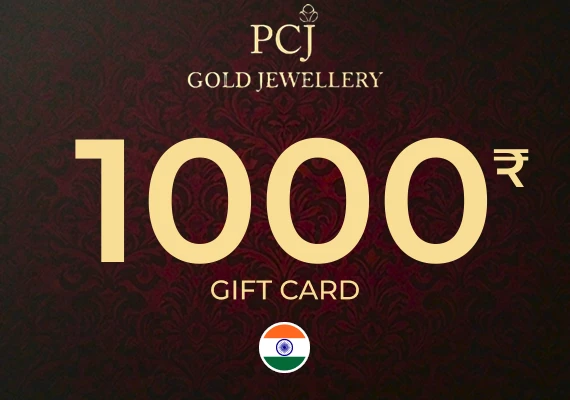 PCJ Gold Jewellery Gift Card 1000 INR