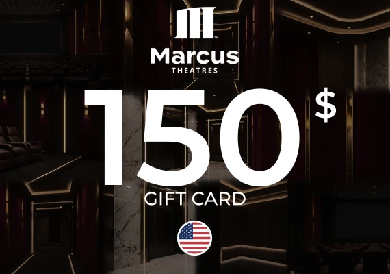 Marcus Theaters Gift Card 150 USD