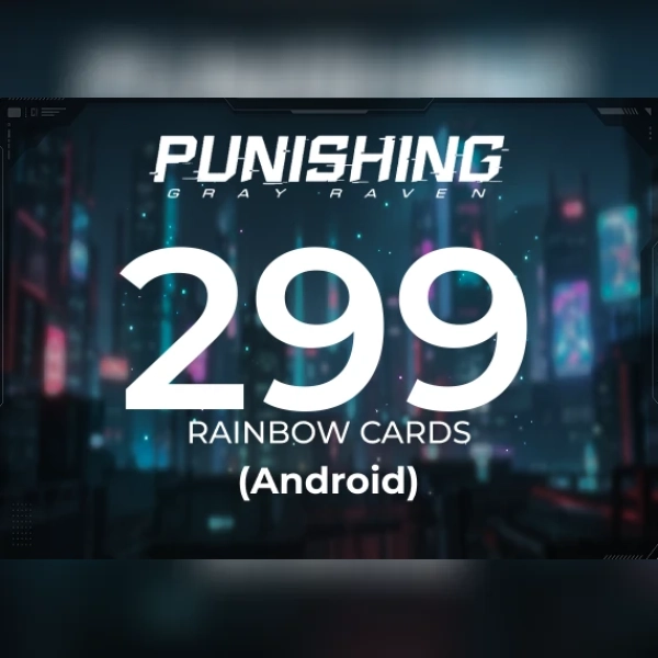 Punishing Gray Raven - 299 Rainbow Cards (Android) Direct Top-Up - GLOBAL