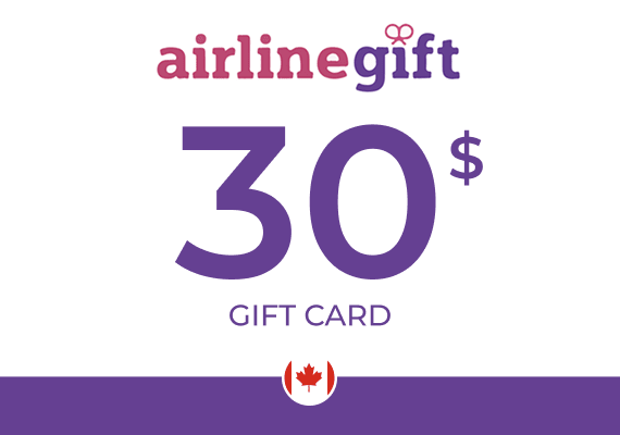 AirlineGift Gift Card 30 CAD